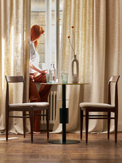 Chaise Homa 104 en tissu Velvet Olive