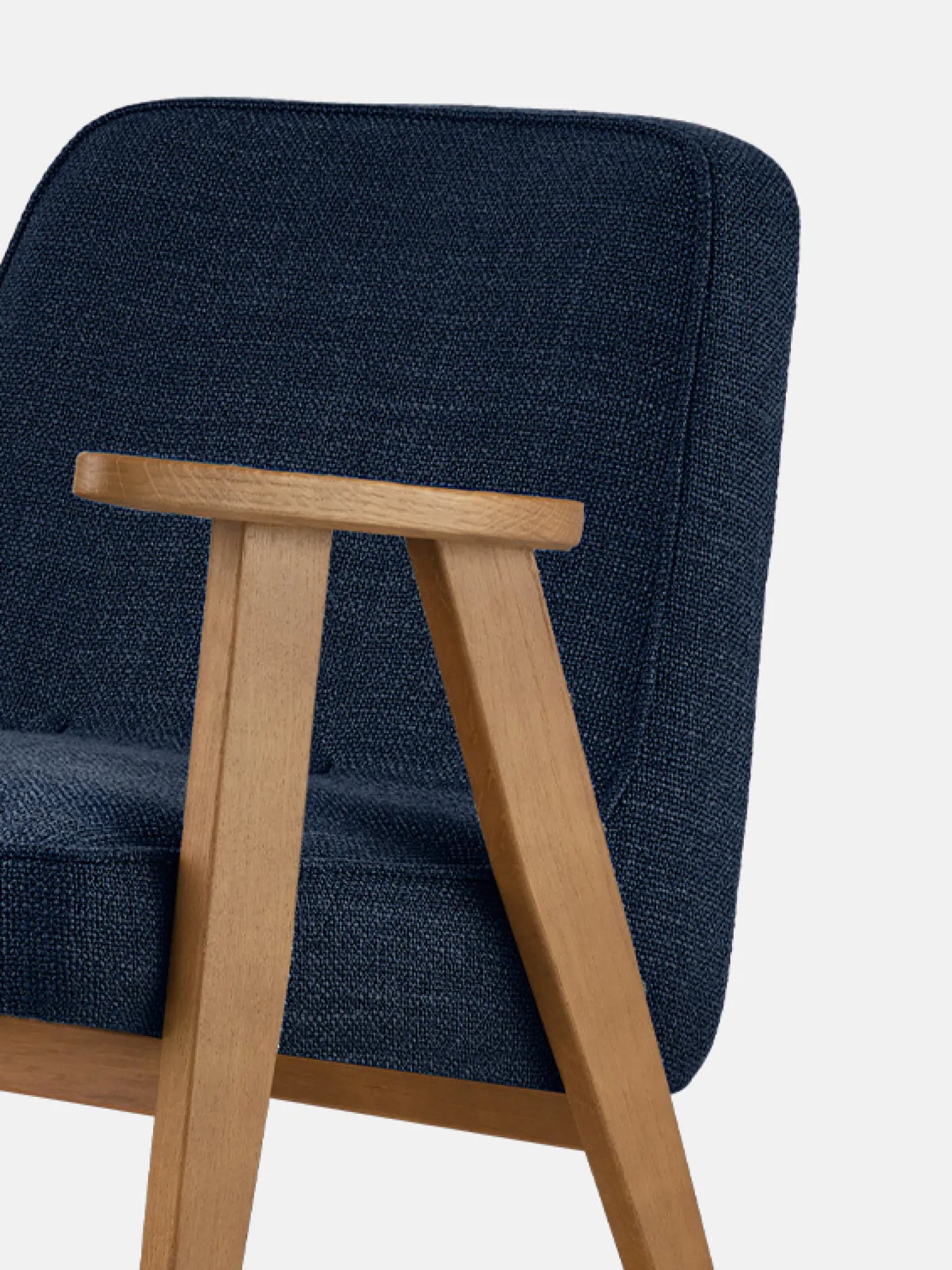 366 ARMCHAIR – Blue in Coco Indigo Fabric