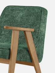 366 Armchair in Marble Bottle Green