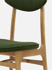 200-190 CHAIR – Green in Boucle Bottle Green Fabric