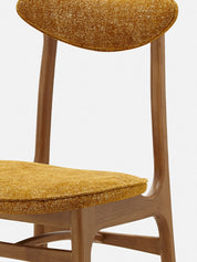 200-190 CHAIR – Yellow in Marble Mustard Fabric