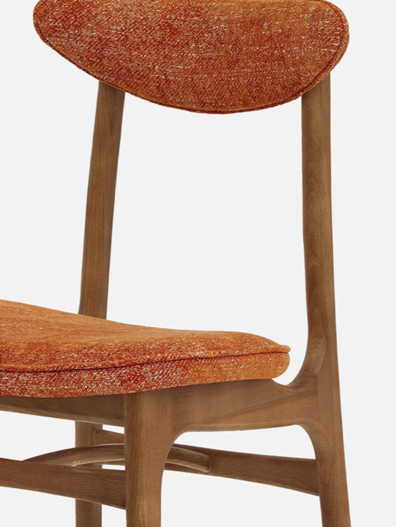 200-190 CHAIR – Orange in Marble Orange Fabric