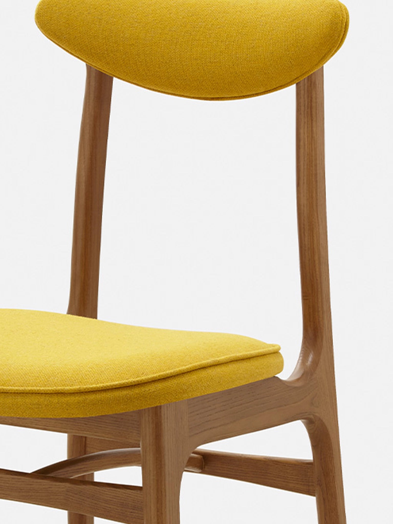 200-190 CHAIR – Yellow in Wool Mustard Fabric