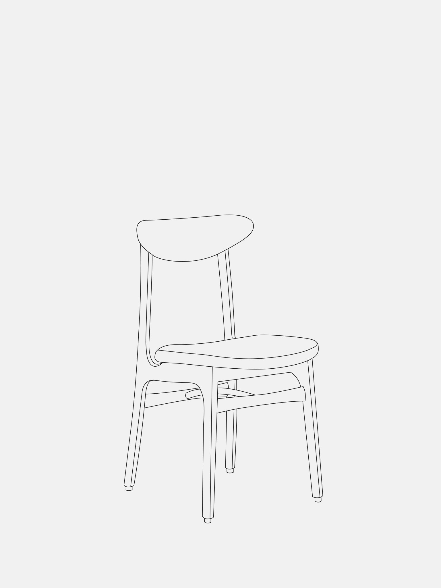 Déstockage: Chaise 200-190 en tissu Casamance Amorgos Ficelle