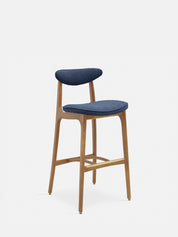 200-190 Bar Stool M/75 in Boucle Denim