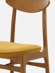 200-190 CHAIR MIX – Yellow in Coco Mustard Fabric