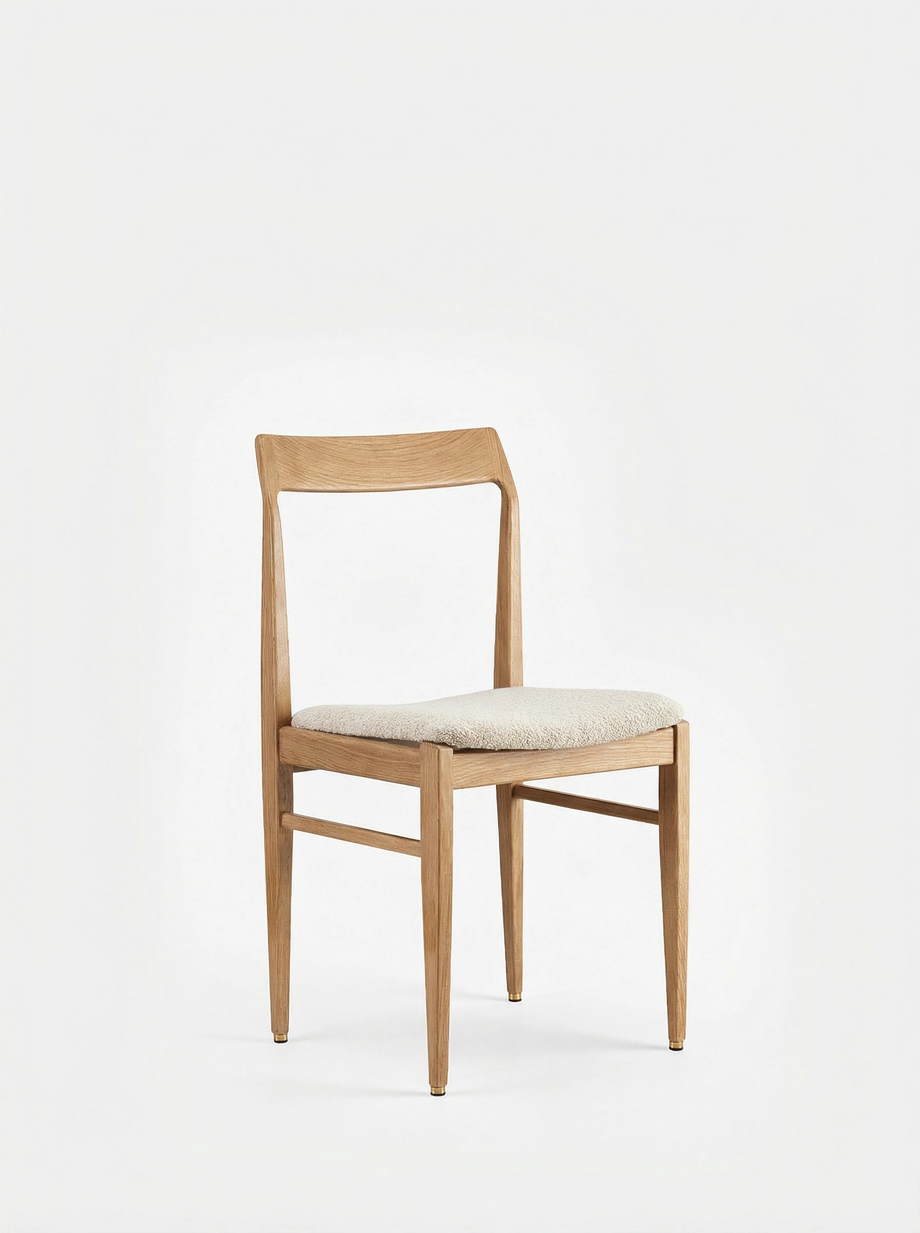 Homa 104 Chair in Boucle Creme