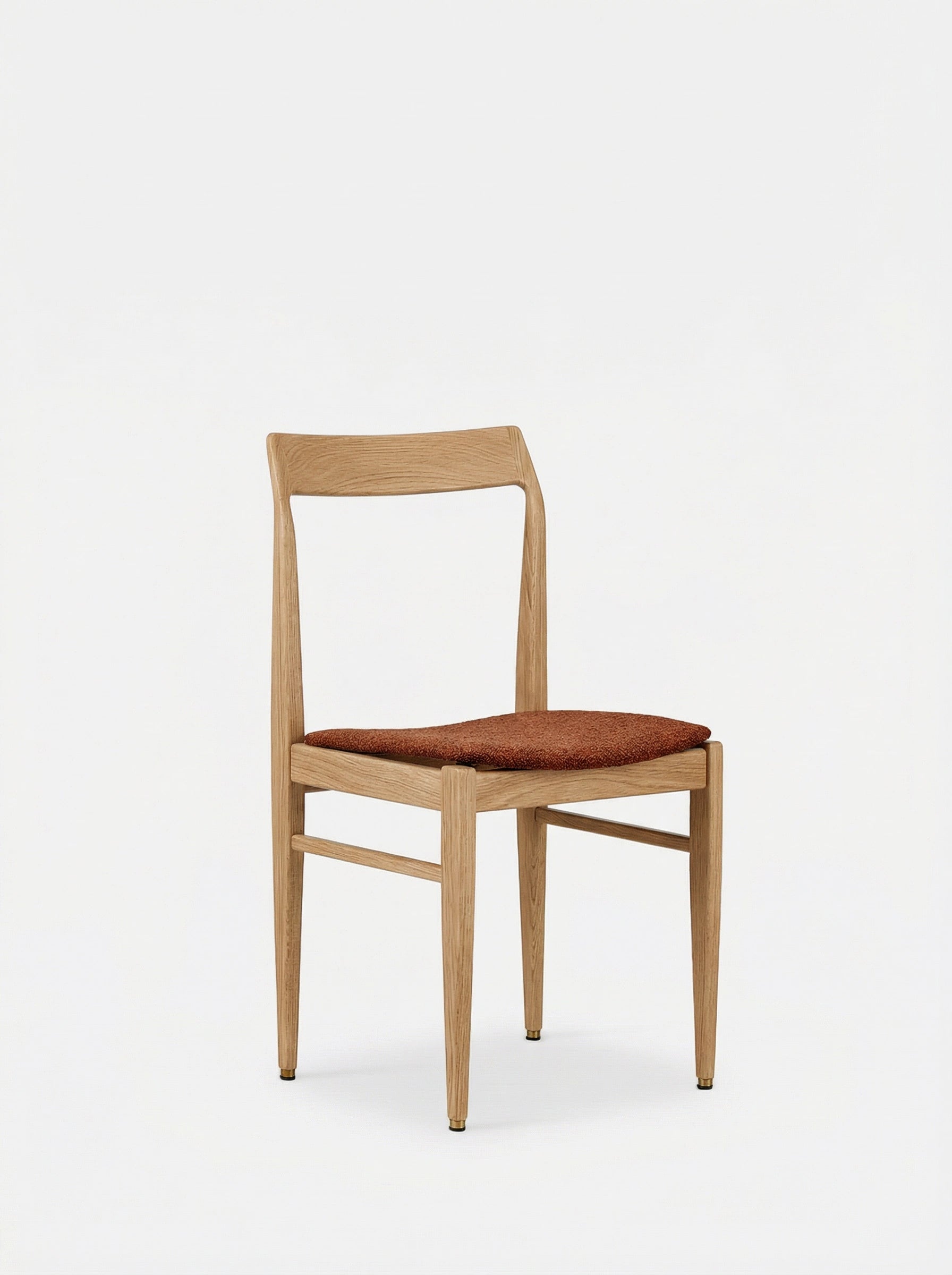 Chaise Homa 104 en tissu Boucle Sierra