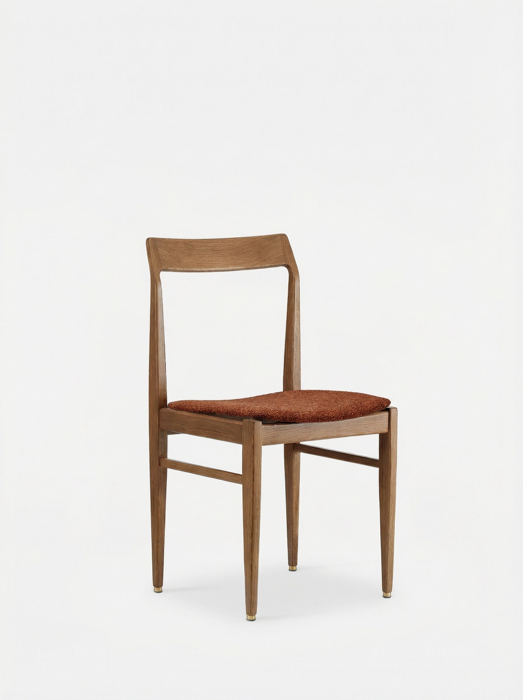 Chaise Homa 104 en tissu Boucle Sierra