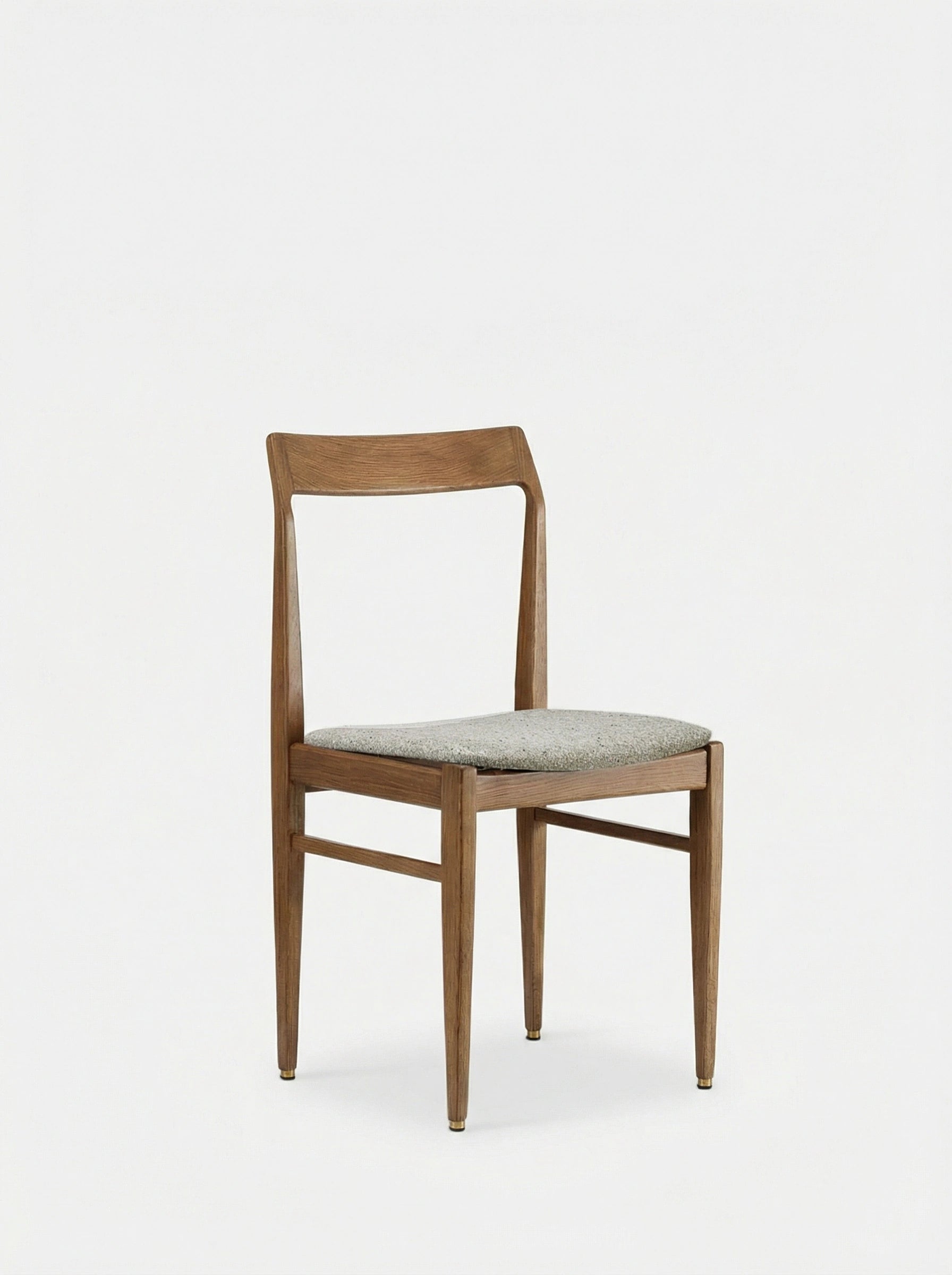 Chaise Homa 104 en tissu Grain L'amande