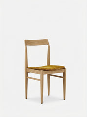 Chaise Homa 104 en tissu Marble Mustard