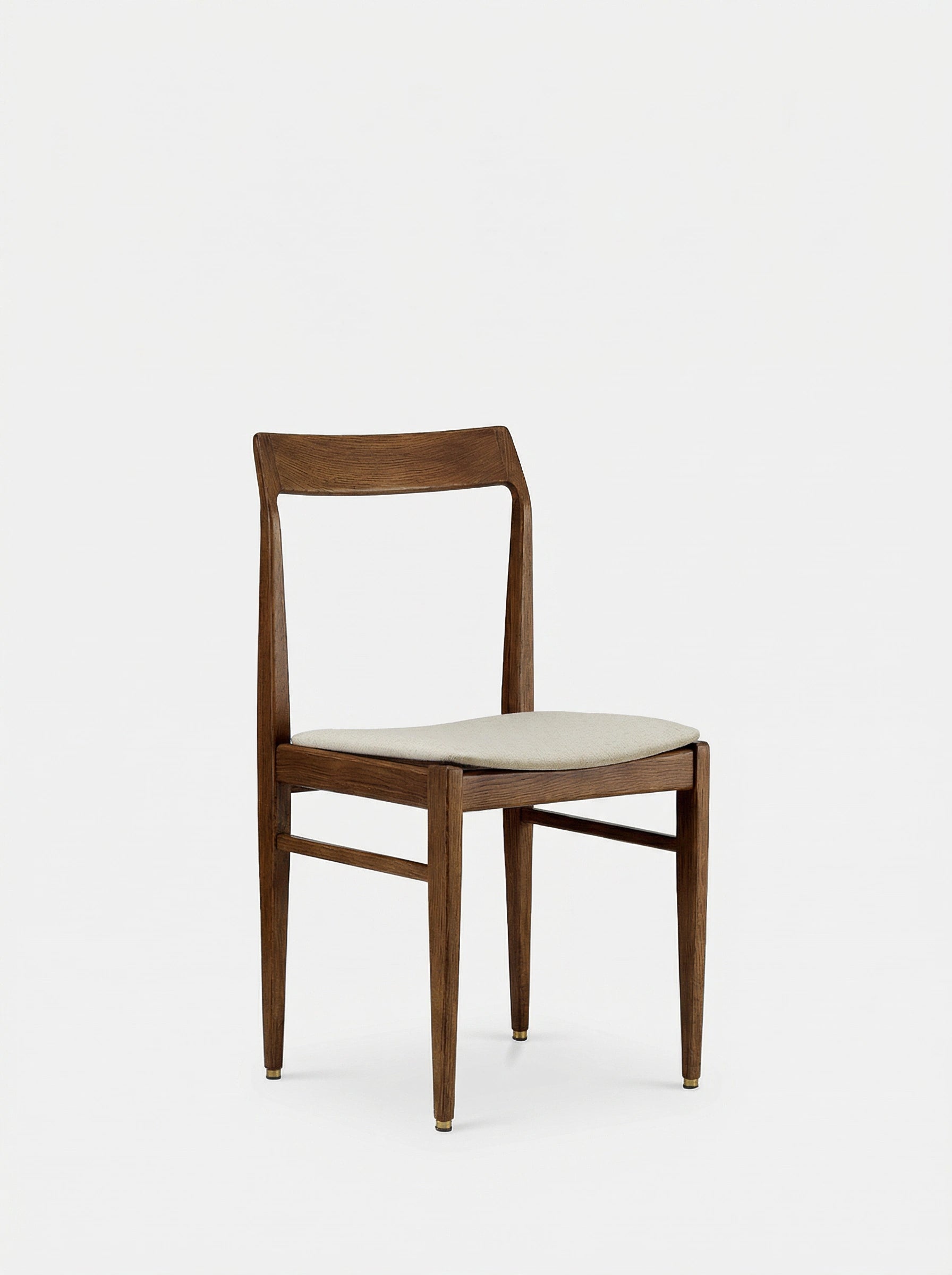 Chaise Homa 104 en tissu Recycled Wool Sand