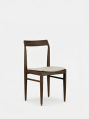 Chaise Homa 104 en tissu Recycled Wool Sand