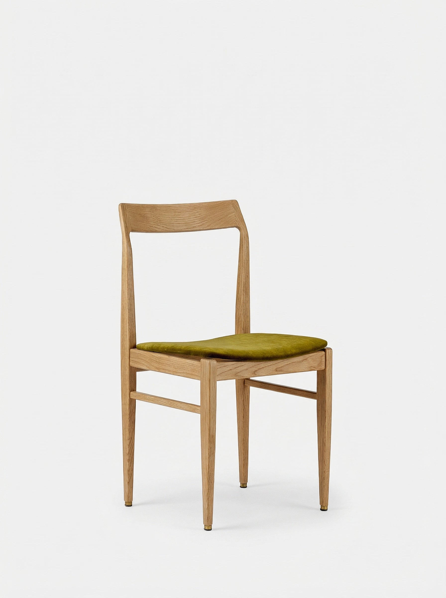 Chaise Homa 104 en tissu Velvet Olive