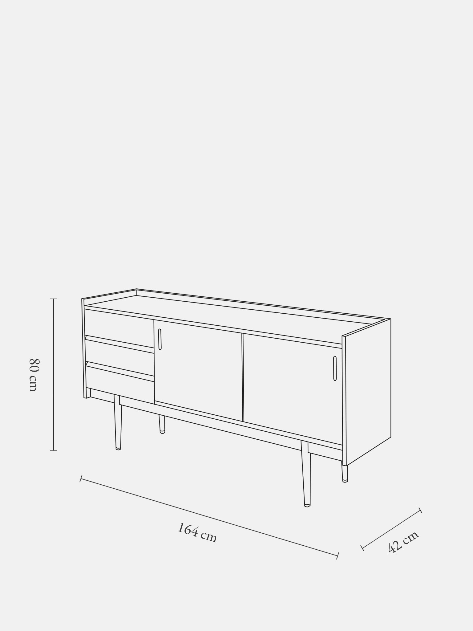 LONG SIDEBOARD 1050