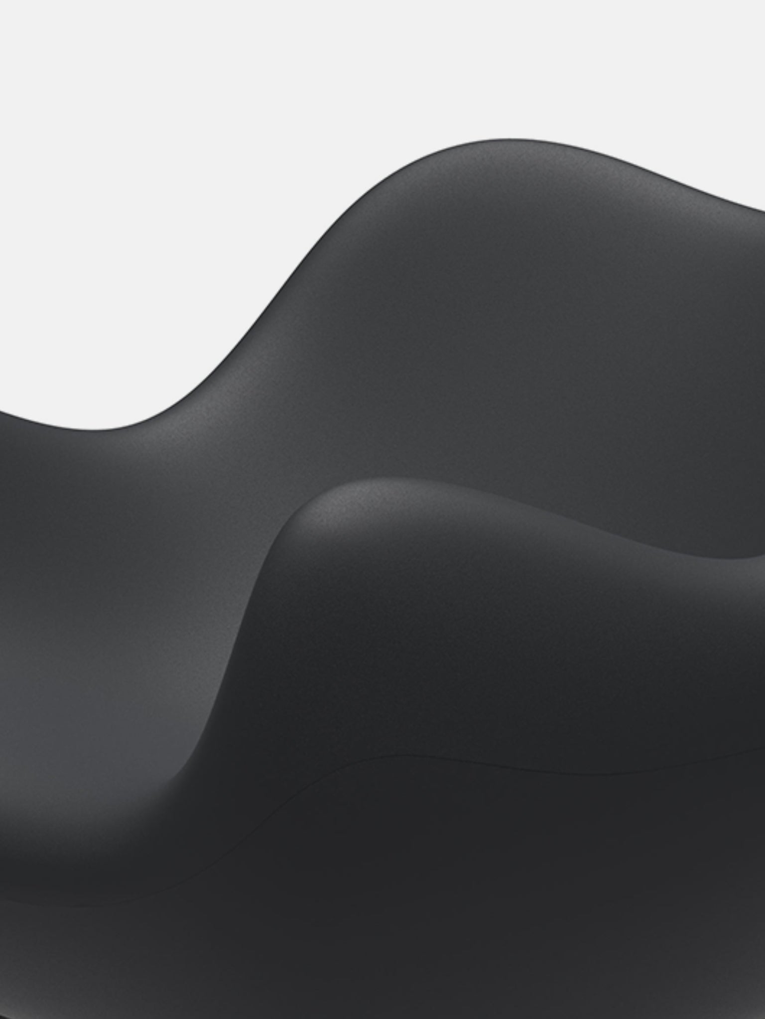 RM58 MATTE ARMCHAIR – Black in Matte Finish