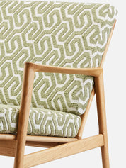 Stefan Lounge Chair in Coffee Olive