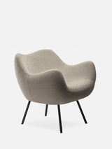 RM58 SOFT ARMCHAIR – Beige in Boucle Beige Fabric