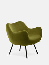 FAUTEUIL RM58 SOFT – Vert en tissu Velvet Olive