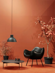 RM58 MATTE ARMCHAIR – Orange in Matte Finish