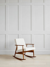 Fox Rocking Chair in Cord Taupe