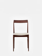 Chaise Homa 104 en tissu Boucle Creme