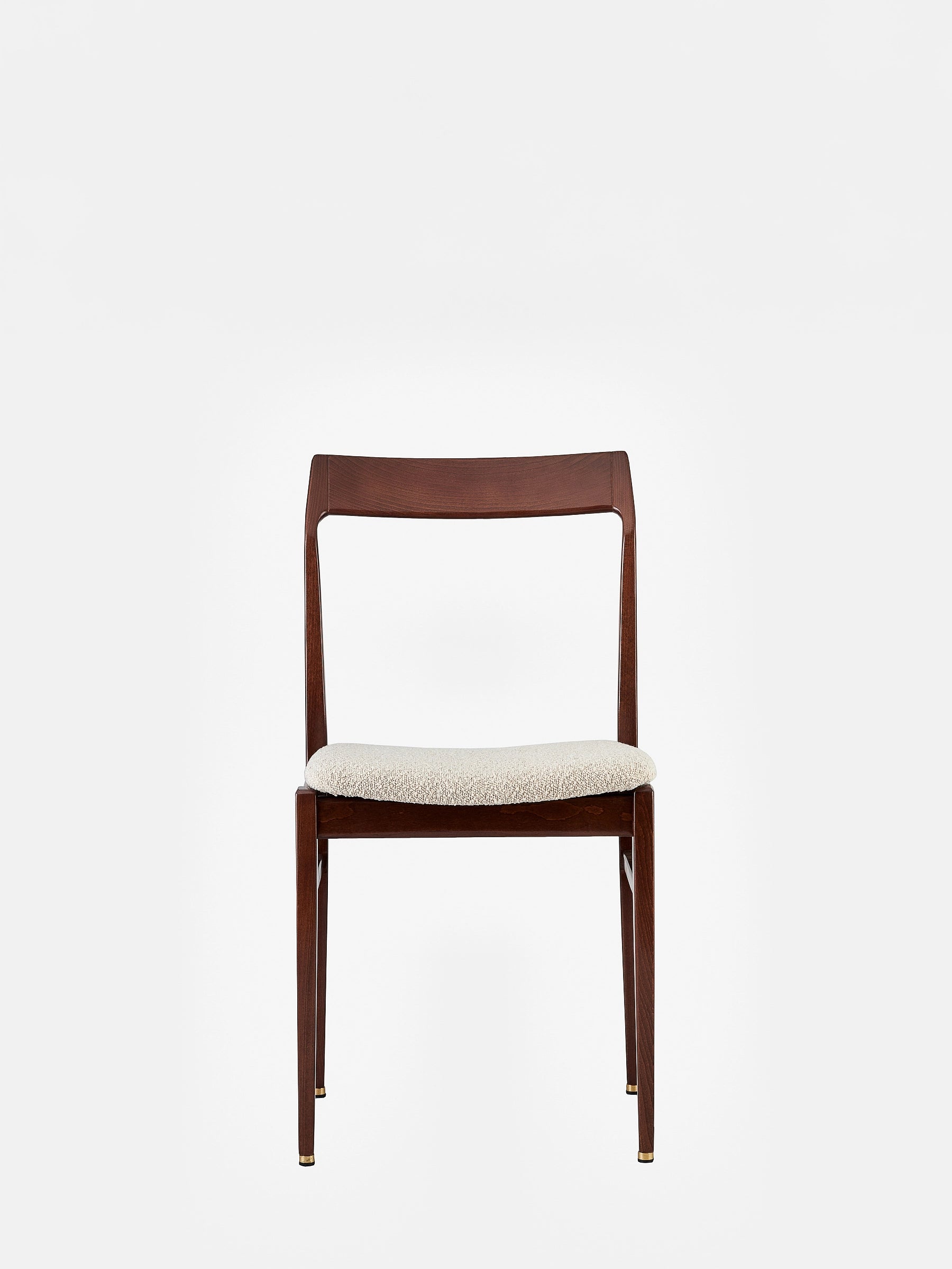 Chaise Homa 104 en tissu Boucle Creme