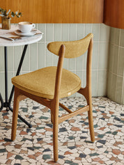 200-190 Chair in Boucle Mustard